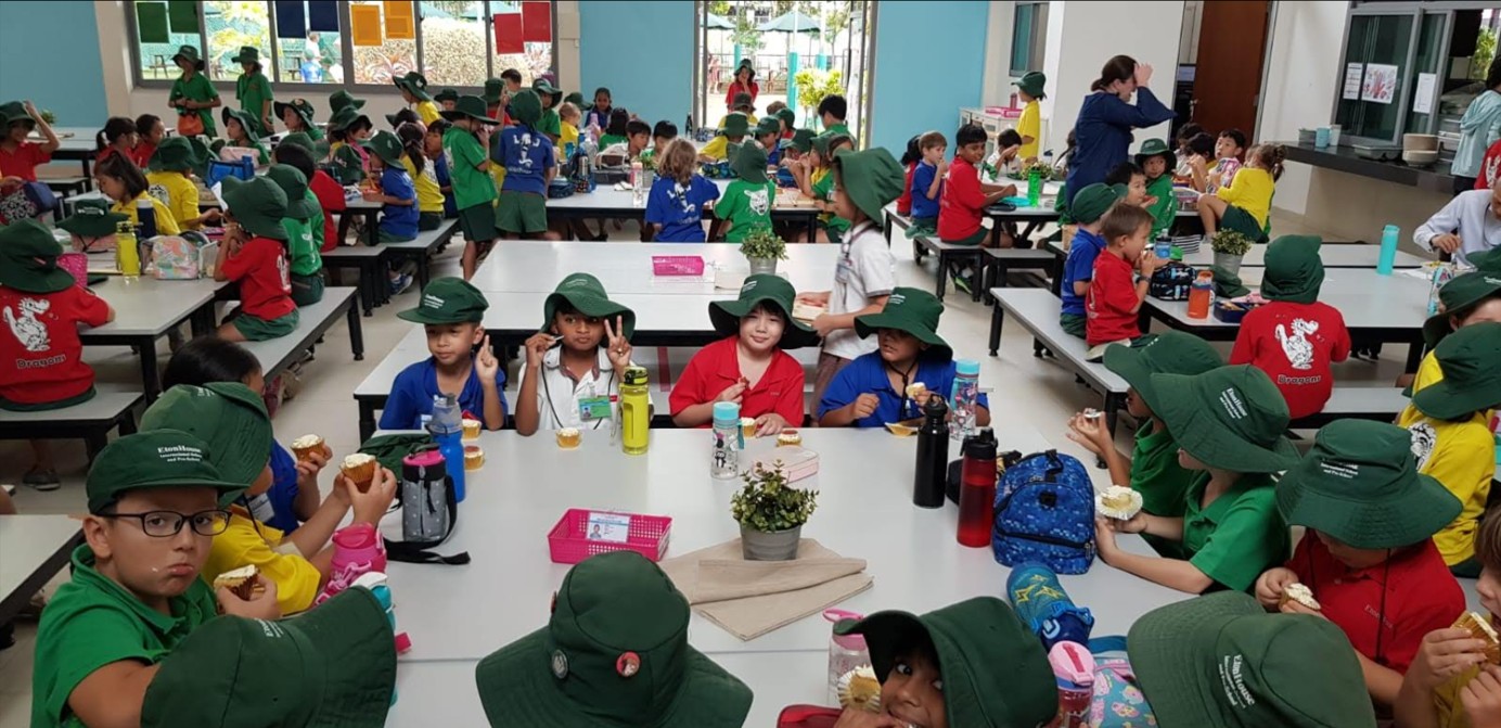 Starting primary school at Etonhouse International School, 2018 - 2018年、イートンハウスインターナショナルスクールへ 