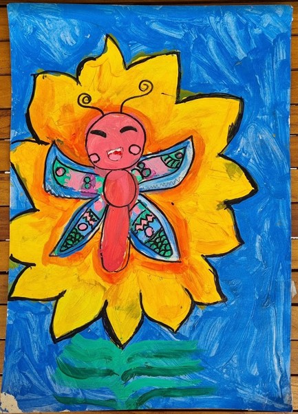 Passion for art! Some early works. - ７～９歳頃のアートワーク 