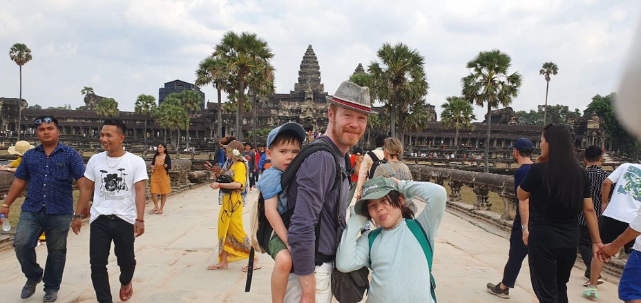 Angkor Wat in Cambodia, New Year holiday 2019-2020 - 2019年クリスマス休暇、カンボジアのアンコールワットへ 