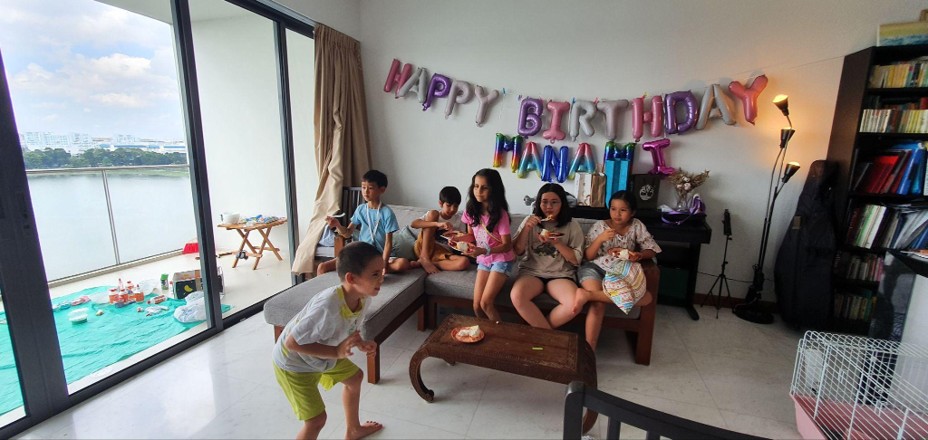11th Birthday party at home, 1st March 2022 - 2022年 3月 1日、11歳の誕生日パーティーを自宅で 