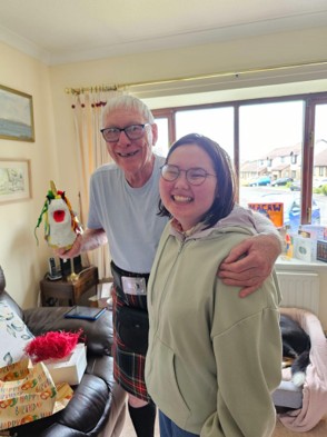Grandfather Archie’s 80th Birthday Party in Scotland, August 2025 - 2025年 8月、おじいちゃんの80歳の誕生日パーティー、 スコットランドにて 