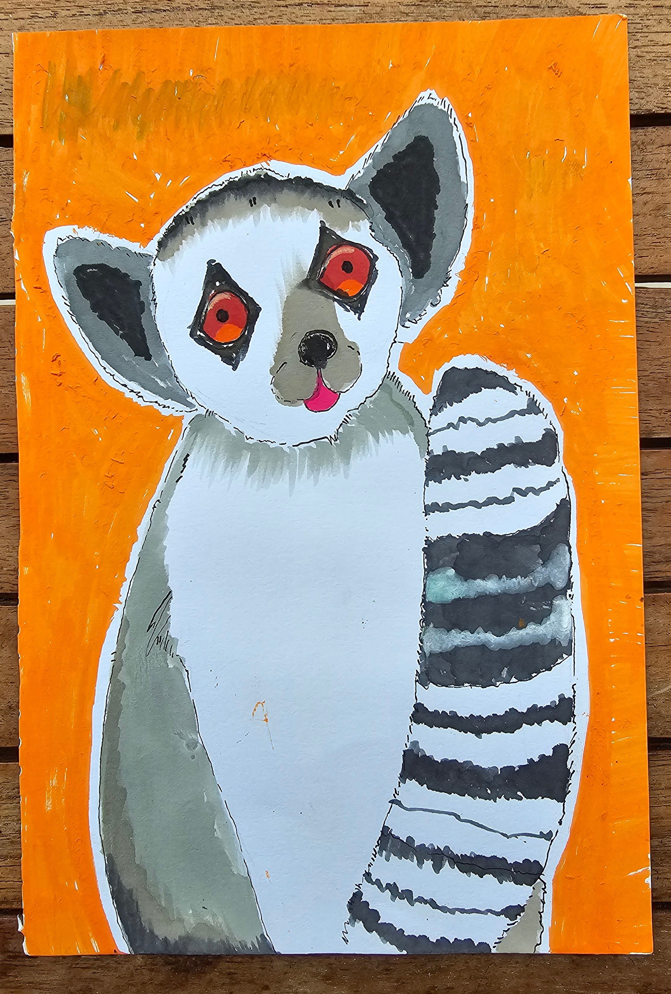 Animal, ring-tailed lemur - 動物、リングテールキツネザル