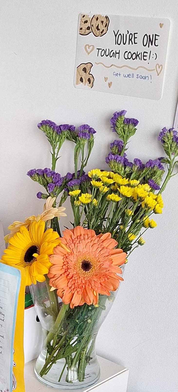 Condolence flowers sent by friends - 友人、知人から贈られたお花たち