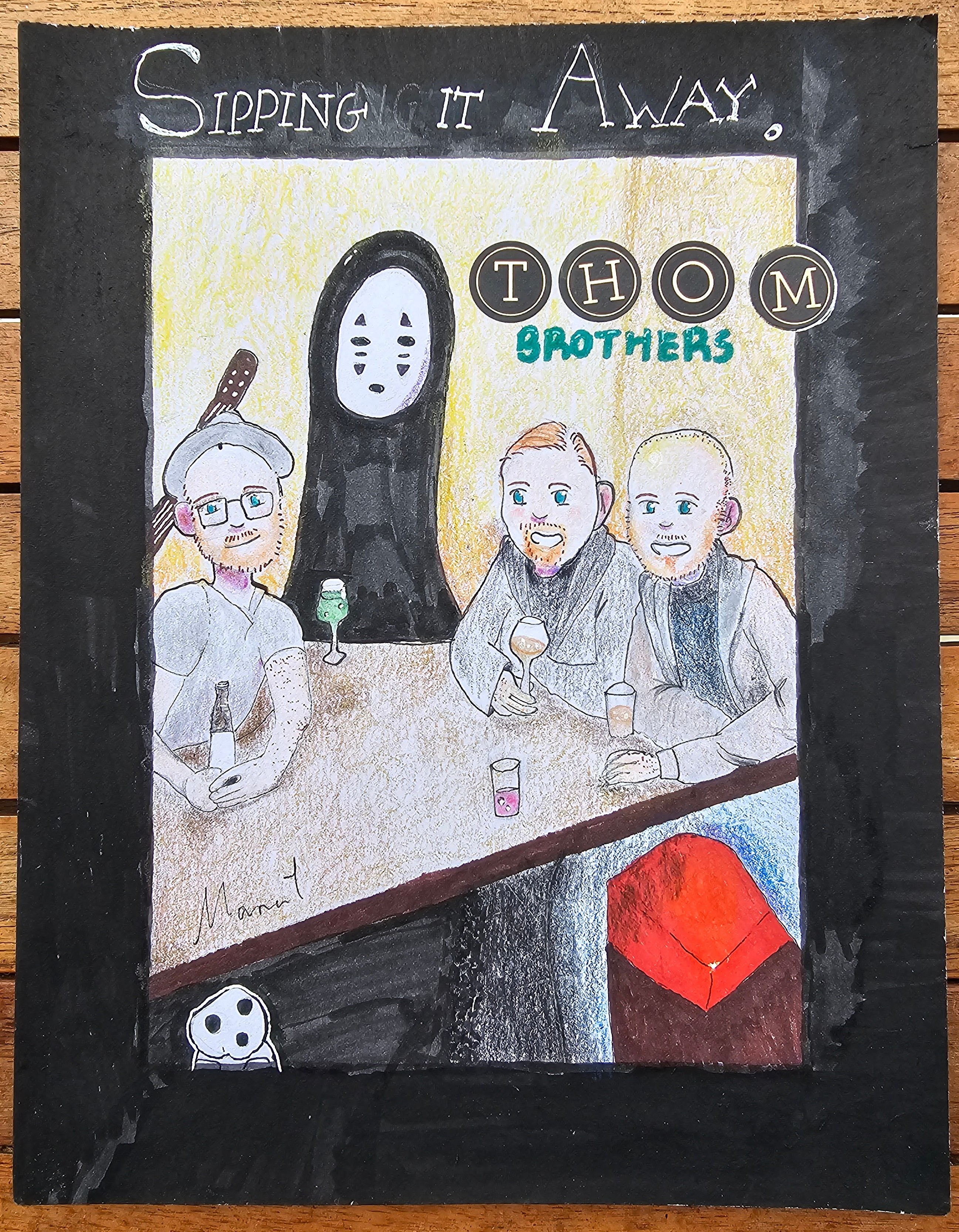 Jamie and borthers, uncle Kenny and uncle Andrew - ジェイミーと兄弟（叔父）たち